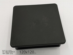 120x120方管塞120*120钢管塑料堵头方钢端盖闷头盖帽脚塞
