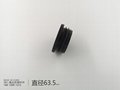 1/2inch Round tubing blanking plastic end cap 2