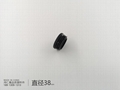 直徑38mm圓形管塞鋼管內塞圓管腳塞封頭塑料堵頭平面內塞 1 1/2inch