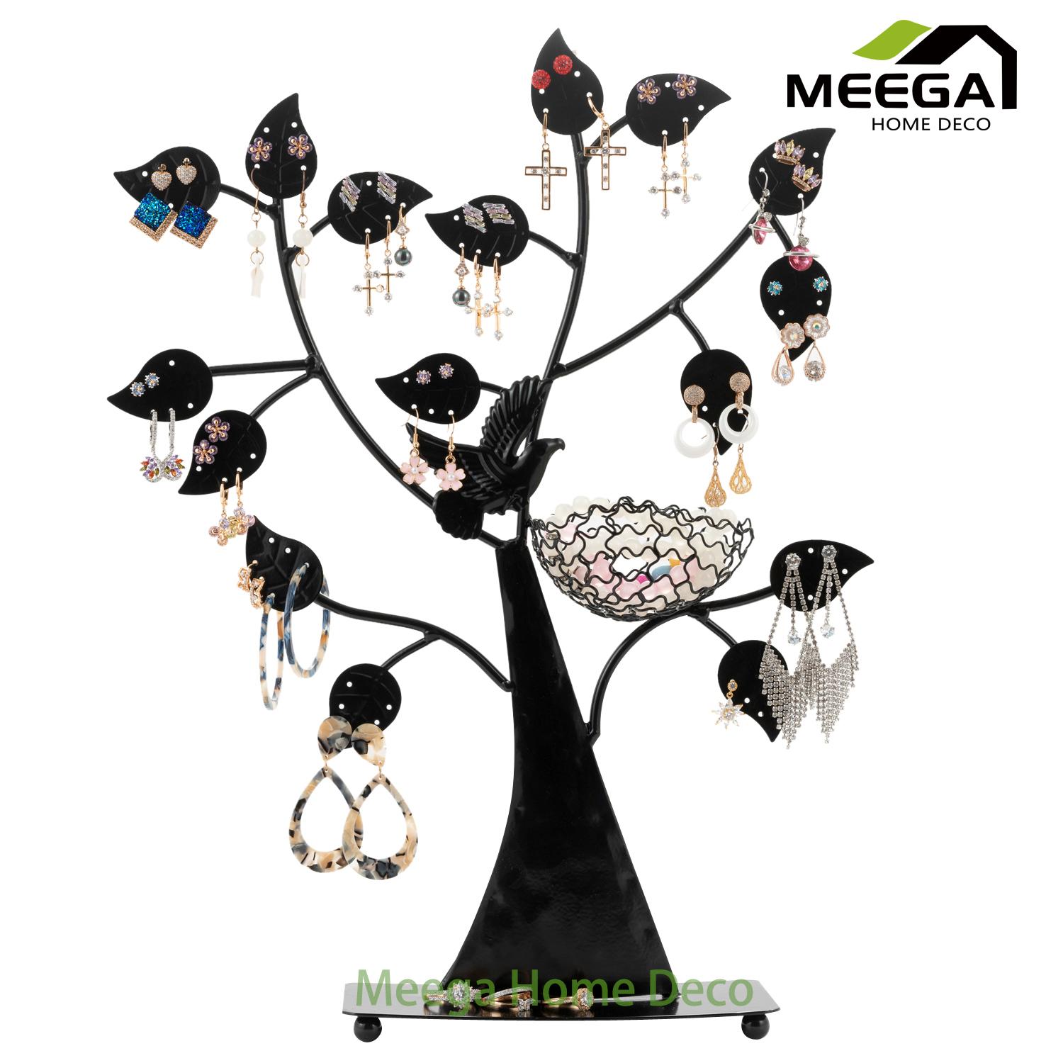 Black Jewelry Display Rack 6 MeegaHomeDeco (China Manufacturer