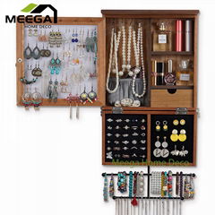 Wooden Jewelry Display Rack