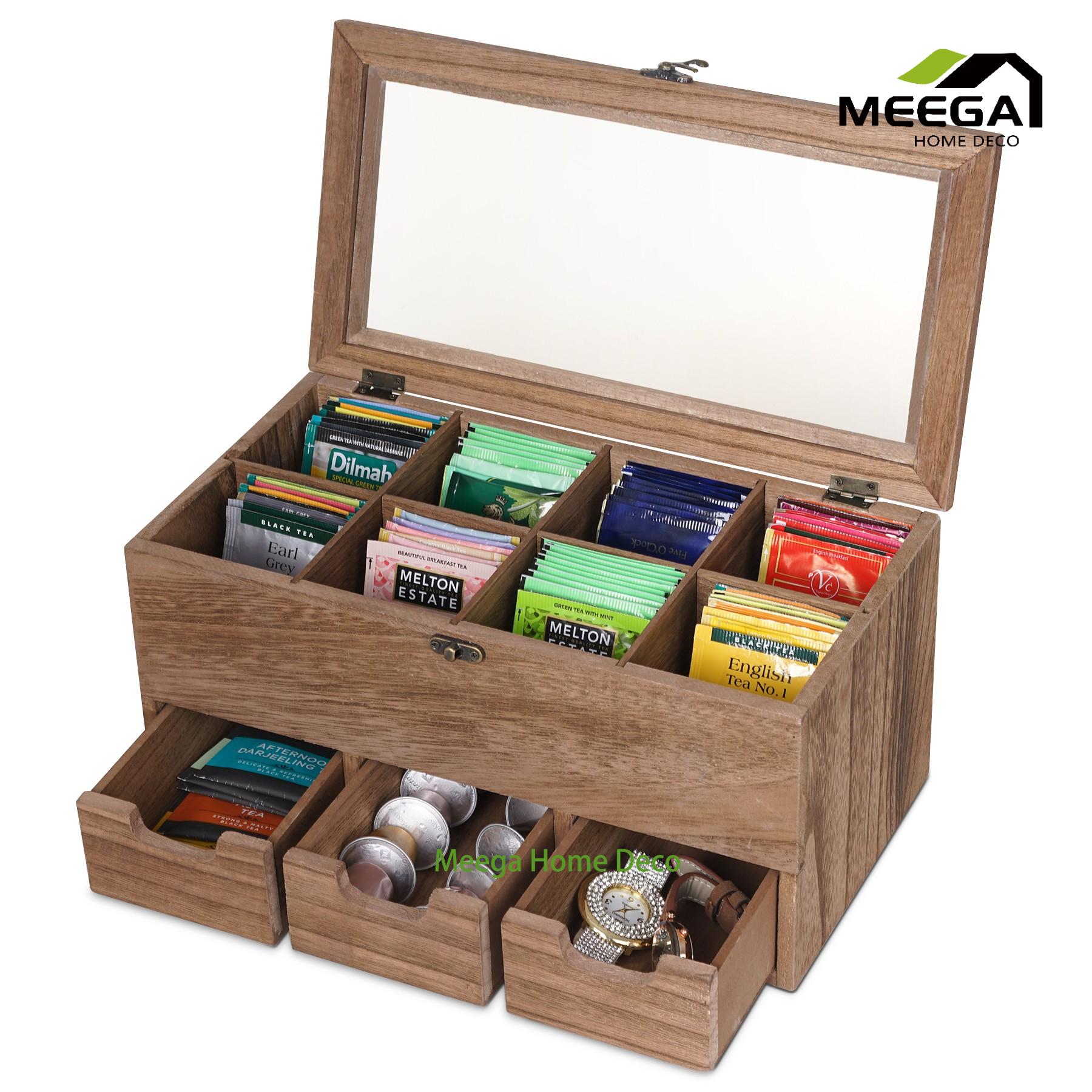 Wooden Tea Box 4