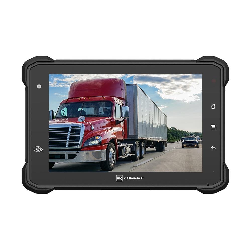 VT-7 R   ed tablet in vehicle Quad-core IP67 waterproof and dust-proof