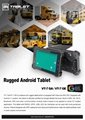 GMS certified Android 11 Rugged In-vehicle Tablet VT-7 GA/GE 3Rtablet
