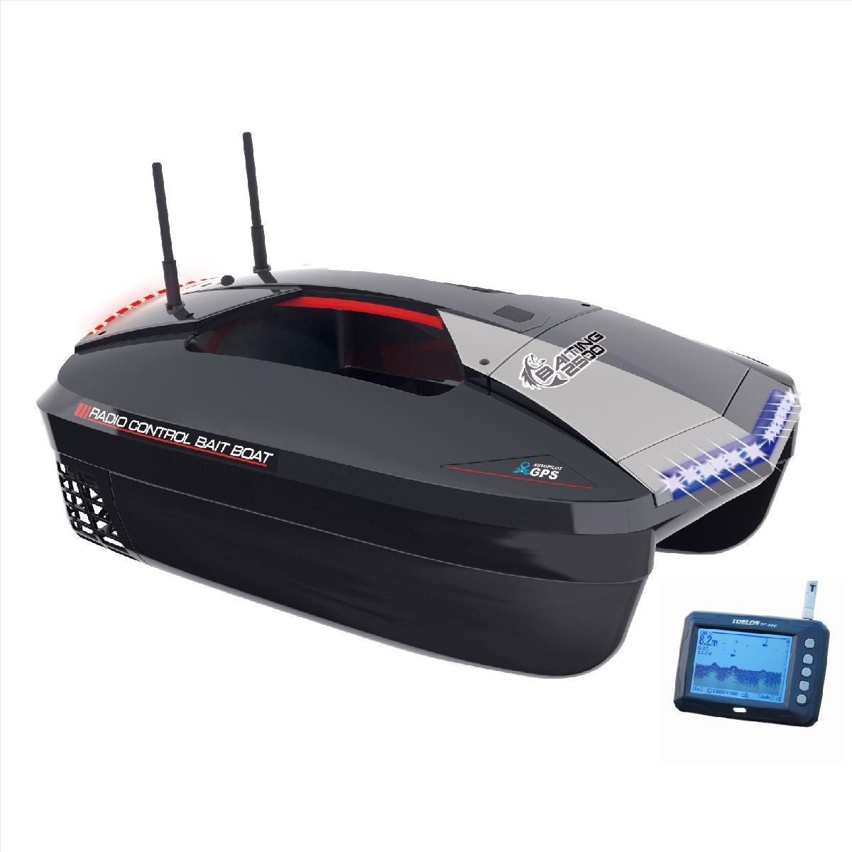 BAITING 2500 RC BAIT BOAT GPS 2.4GHz RTR With Fish Finder