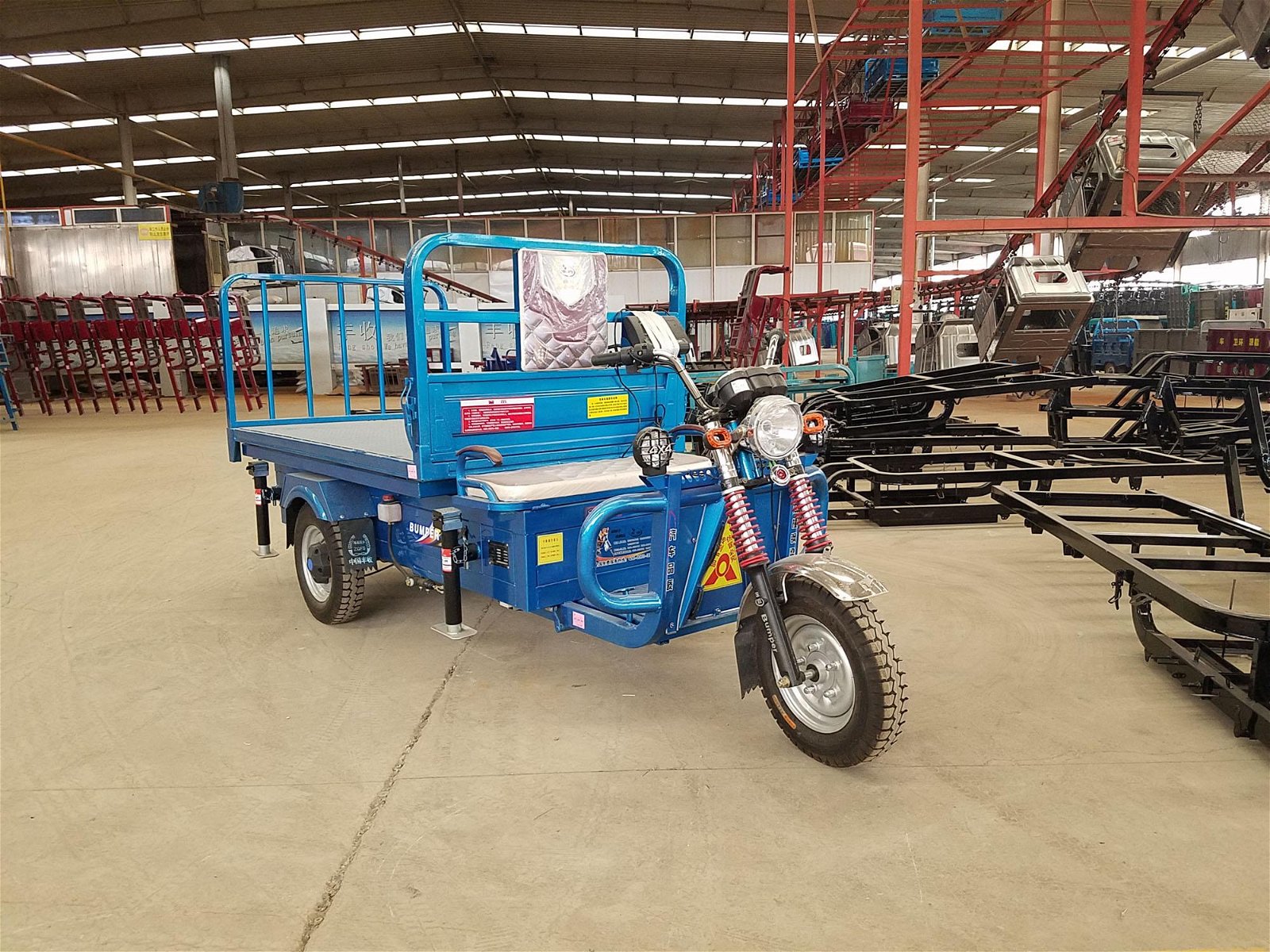 ATS1 Electric  Hydraulic  Lift  Tricycle 5