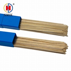 RBCuZn-C Low Fuming Bronze Bare Copper Rod Brass Brazing Rods HS222
