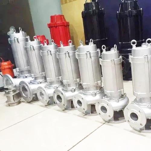 Electric Centrifugal Wq Submersible Irrigation Sewage Submersible Pumps 5