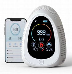 Manufacturer Smoke alarm detector WiFi APP controller  CO gas analyzer