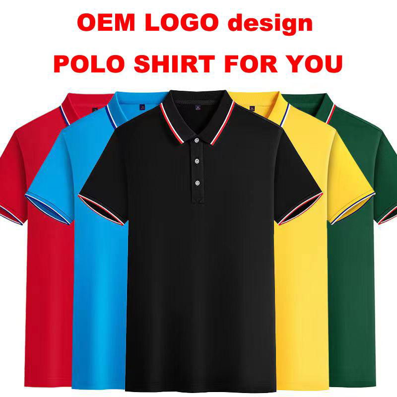 polo T shirt  OEM for logo from chinese factory 4