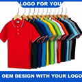 polo T shirt  OEM for logo from chinese