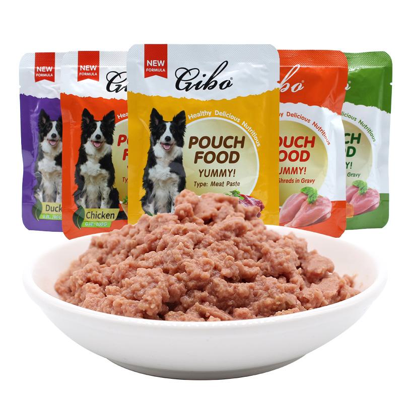 Chicken in Gravy Dog Pouch Food OEM GIBO (China Manufacturer