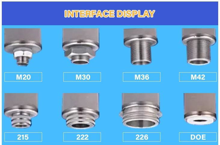 30’’ Titanium Porous Filter Element With M36 Interface 4