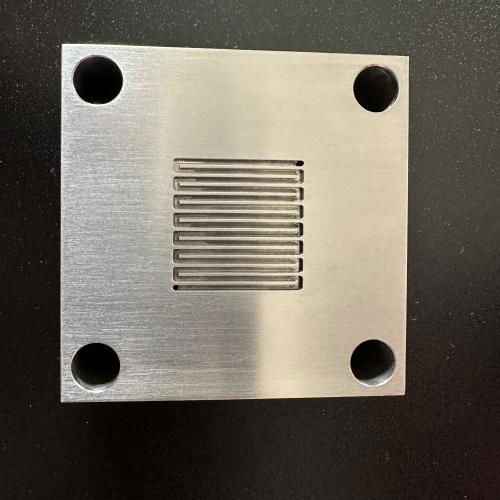 Titanium Electrodes With Flow Channels 5