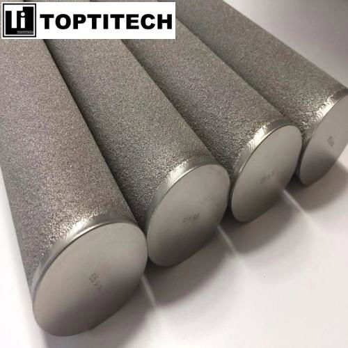 65um M30 Connection Flat Bottom Porous Metallic Filter Element 2