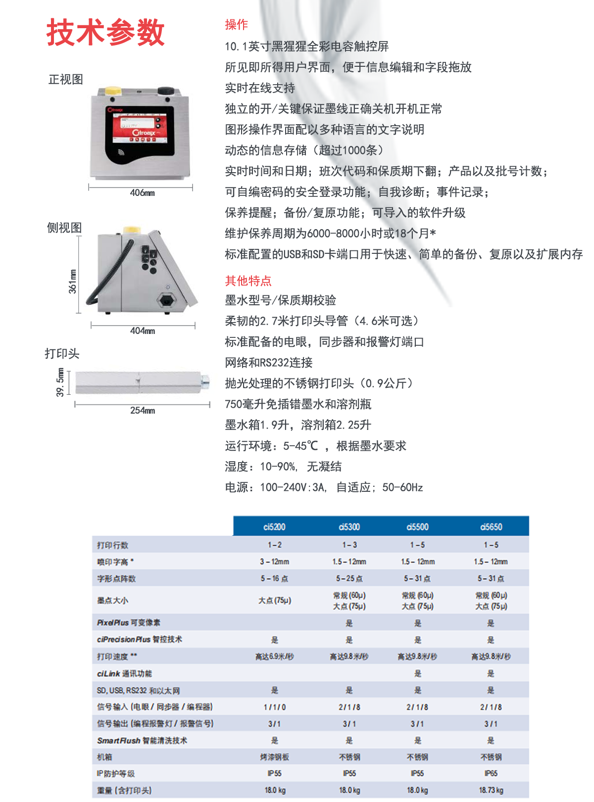 喜多力F530油墨噴碼機 5