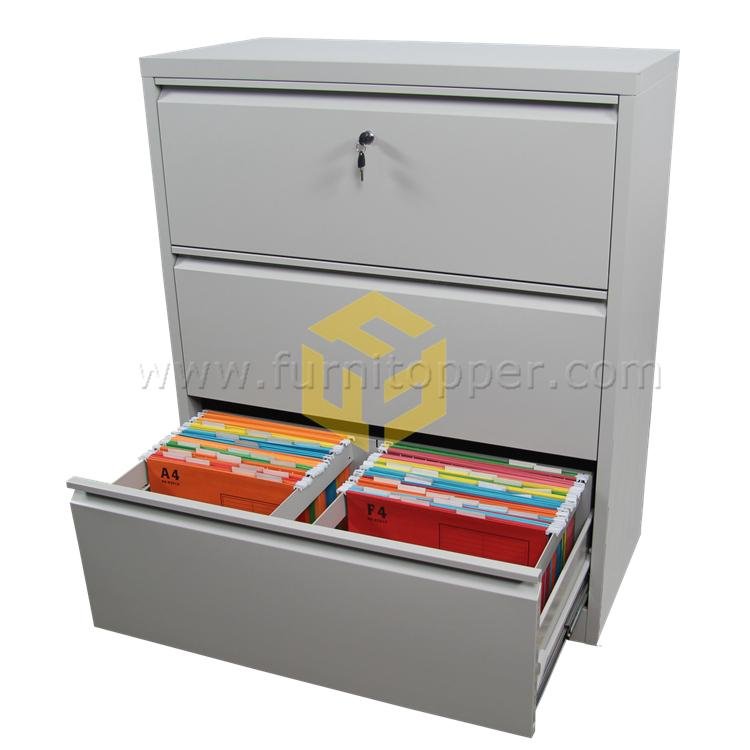 Factory Direct Sales Office Furniture 3 Drawer Lateral Metal File Cabinet 5