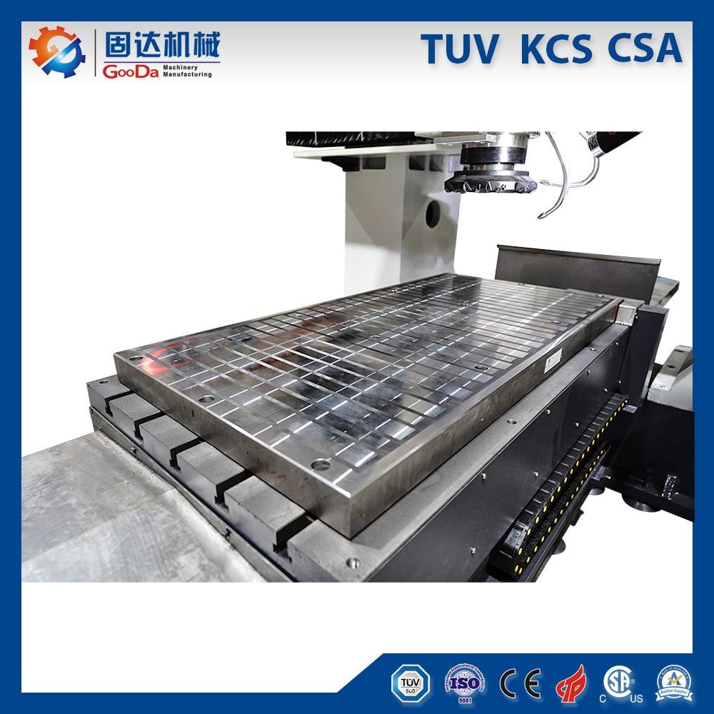 Steel Plate surface CNC Vertical Milling Mini Machining Center