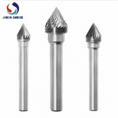 Type J Tungsten carbide rotary burrs