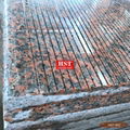 Red granite high speed railway platform plate 1