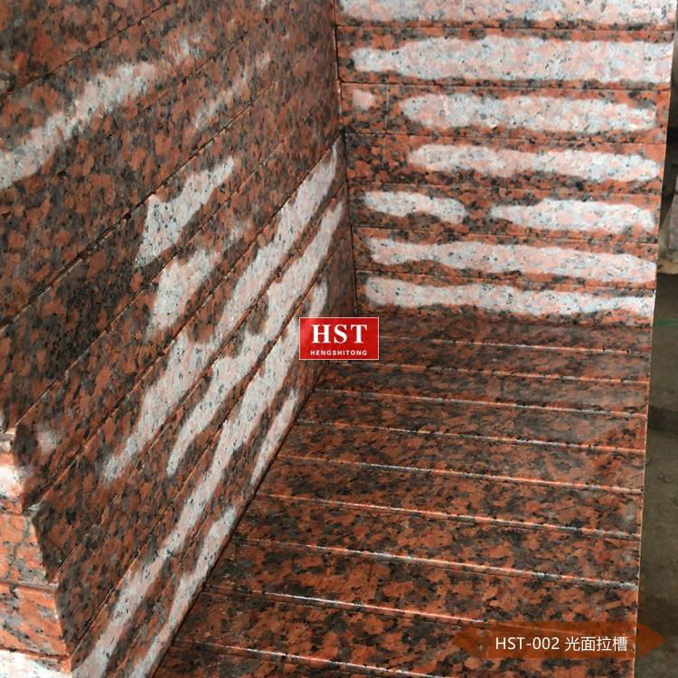 Maple Leaf Red Granite Polishing Surface G562-005 Building Material 3