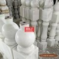 Hotsale White Marble Roman Column For Resort And Hotel