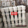 Hotsale White Marble Roman Column For Resort And Hotel 2