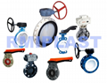 PVC CPVC PVDF PP Butterfly valve 2