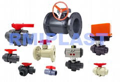 PVC CPVC PVDF PPH Ball Valve