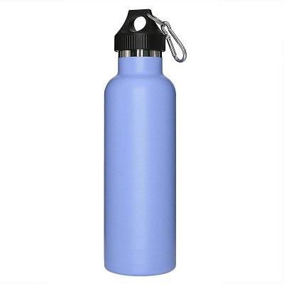 Insulated Outdoor Sports Water Bottles With Handle Carabiner Lid 4