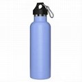 Insulated Outdoor Sports Water Bottles With Handle Carabiner Lid 4
