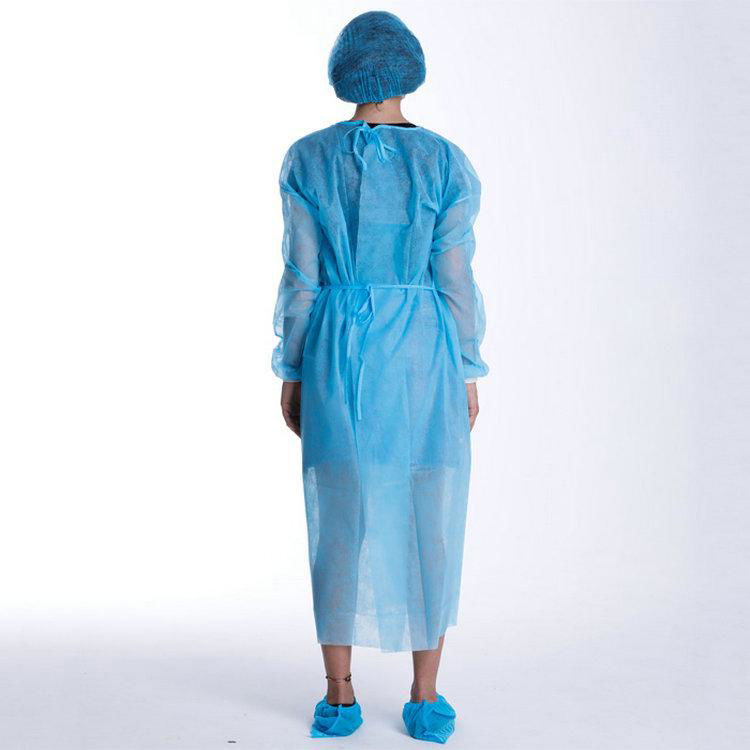 Medpos Factory Disposable Isolation Gown Nonwoven Material for Protection 5