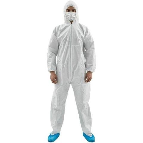 Medpos Factory Disposable Coverall Nonwoven Material for Body Protection 3