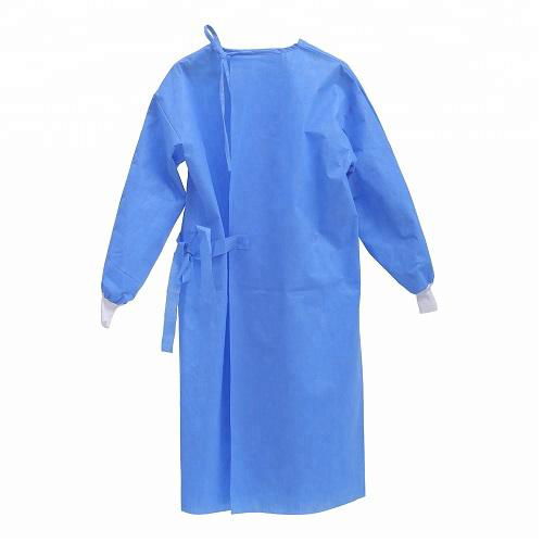 Medpos Factory Disposable Surgical Gown 35-45g SMS Anti-Alcohol Anti-Static 3