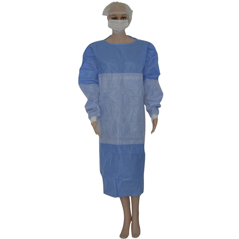 Medpos Factory Disposable Surgical Gown 35-45g SMS Anti-Alcohol Anti-Static 4