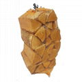 50kg Strong Mesh Bag Packing Firewood With Rope Tubular Firewood Mesh B 3