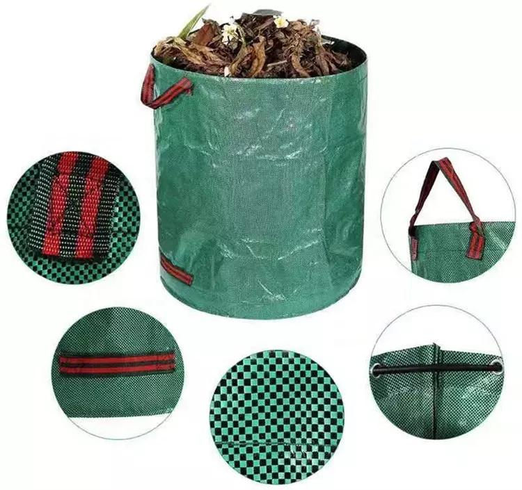 PP Waterproof Pop Up Garden Waste Lawn Leaf Bag 2