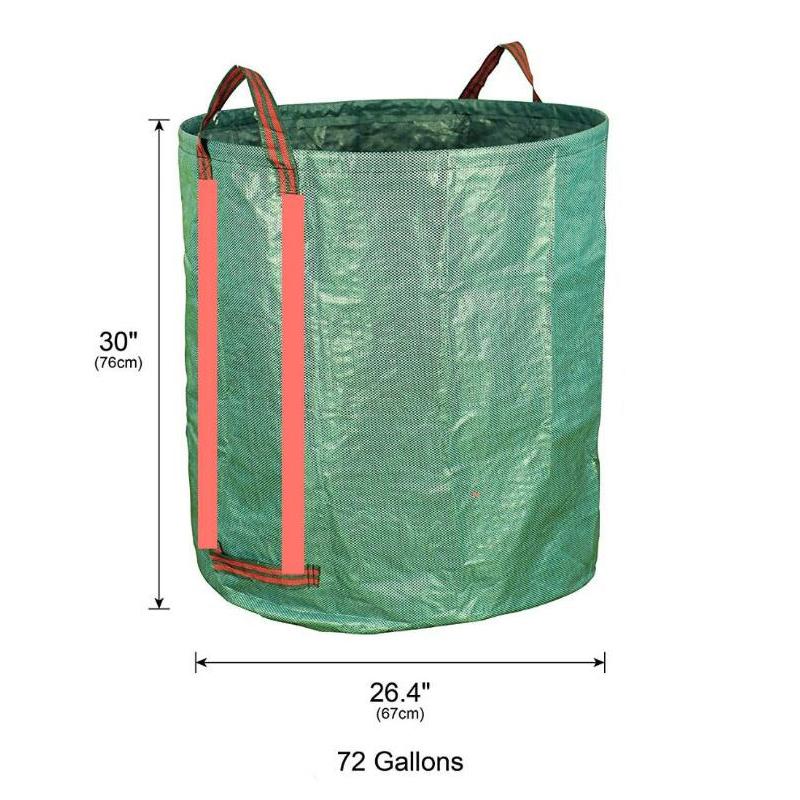 PP Waterproof Pop Up Garden Waste Lawn Leaf Bag 4