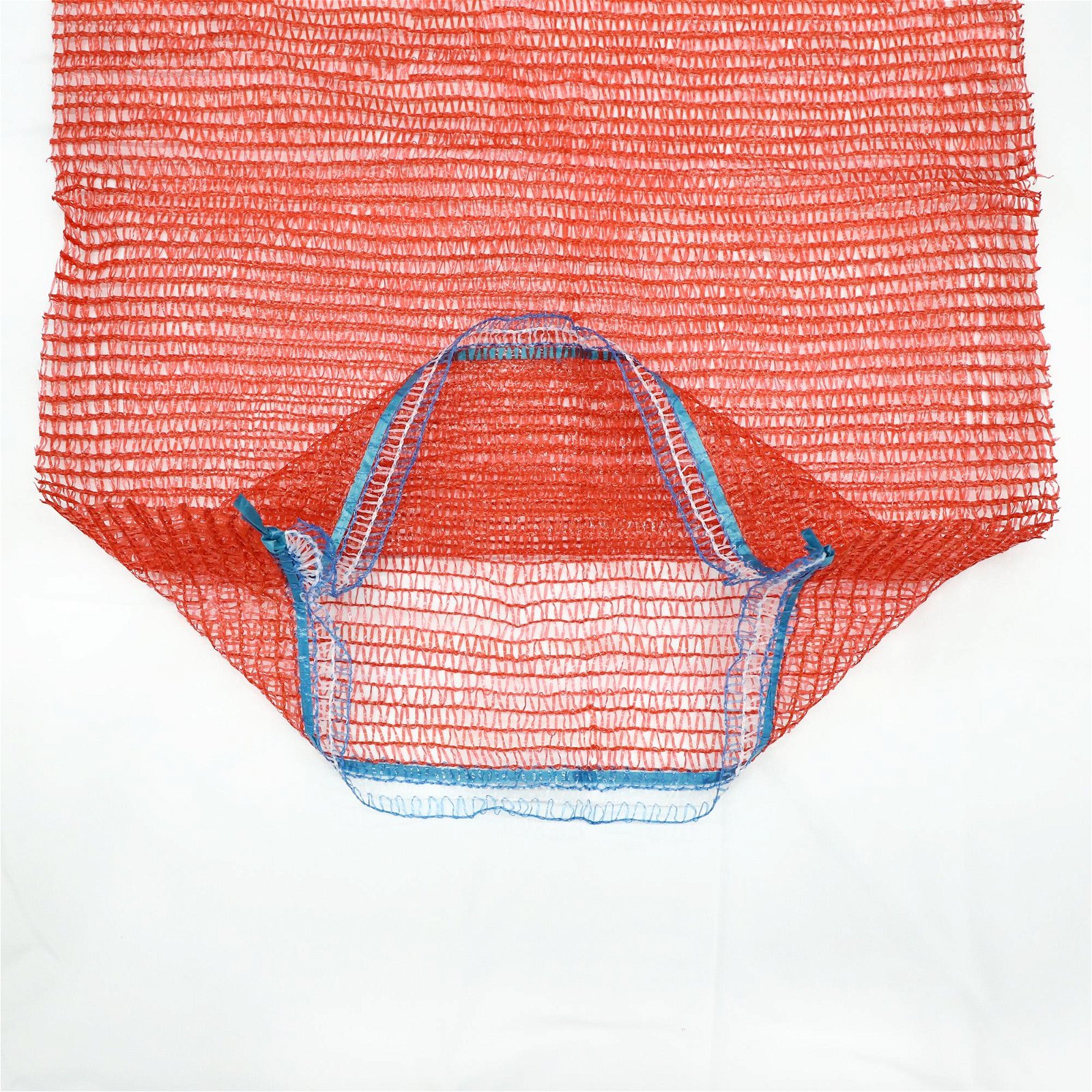Plastic PE raschel mesh net potato bags 50kg, HDPE mesh bag for vegetable and fr