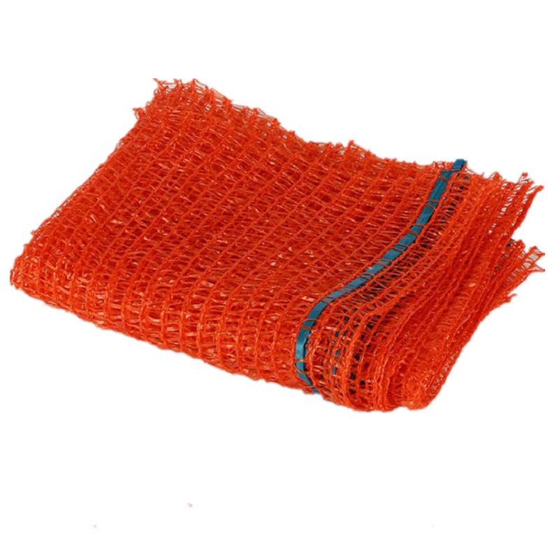 Plastic PE raschel mesh net potato bags 50kg, HDPE mesh bag for vegetable and fr 4