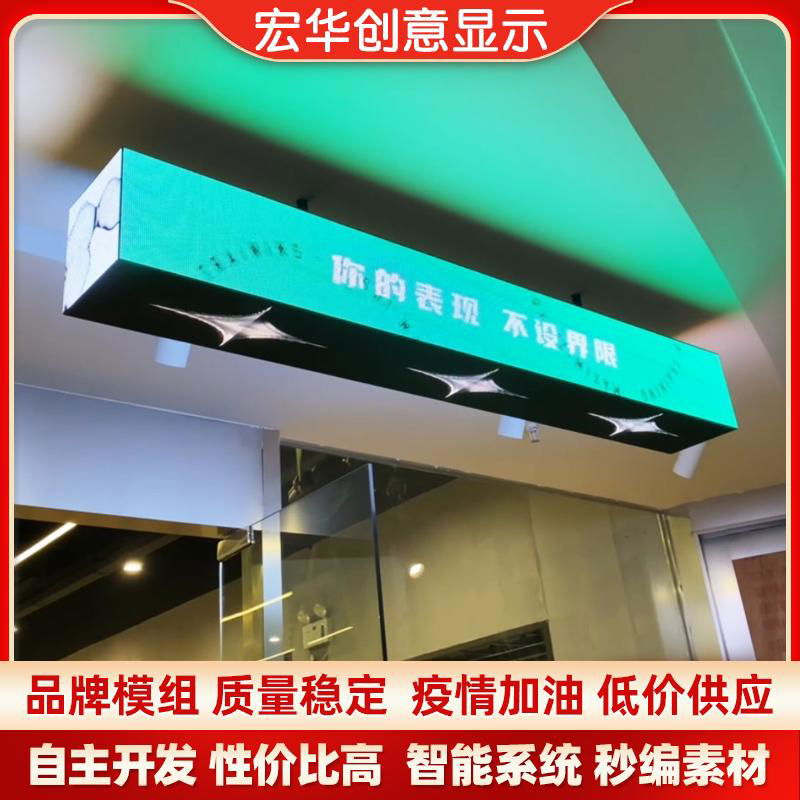 Led rectangular display