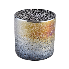 Popular 480ml cylinder glass candle jar for supplier