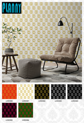 Wallpaper with custom pattern