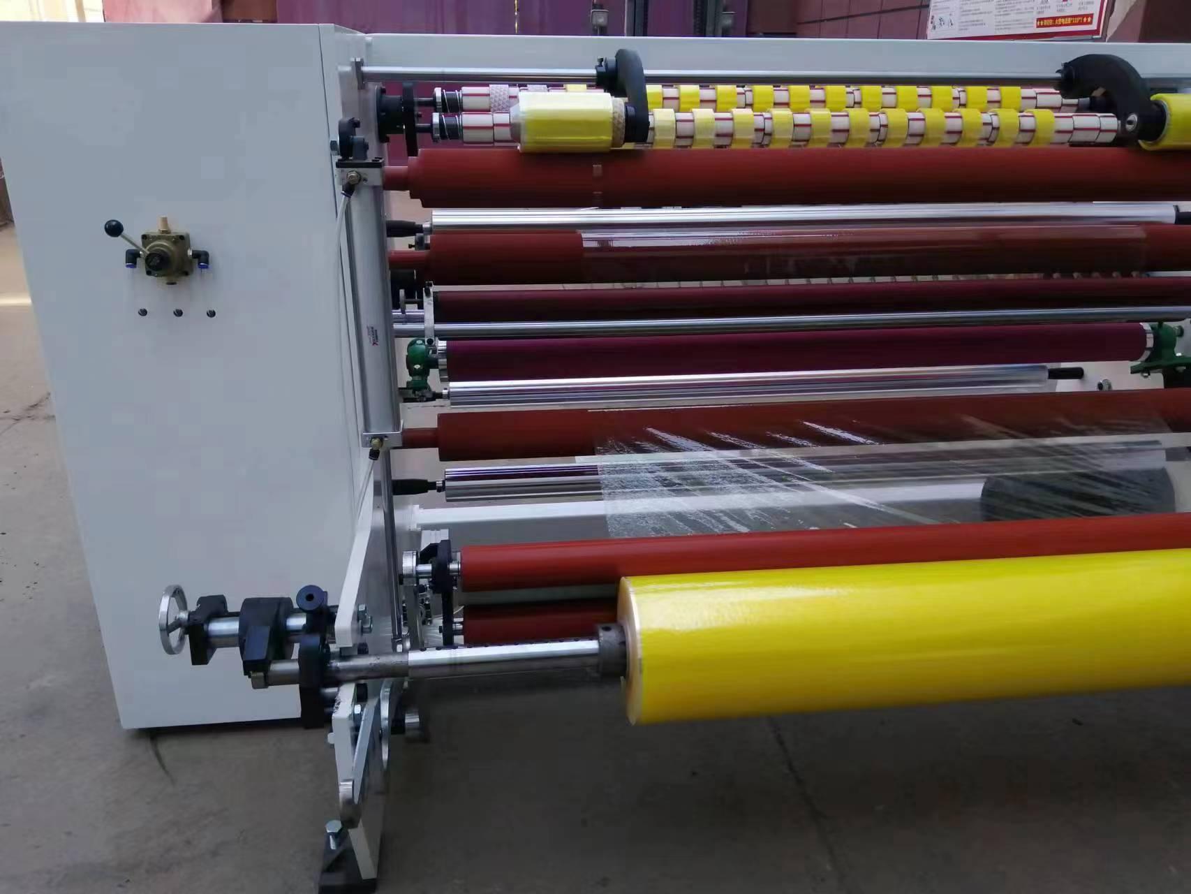 Fully Automatic Transparent Bopp Adhesive Tape Slitting Cutting Machine 4