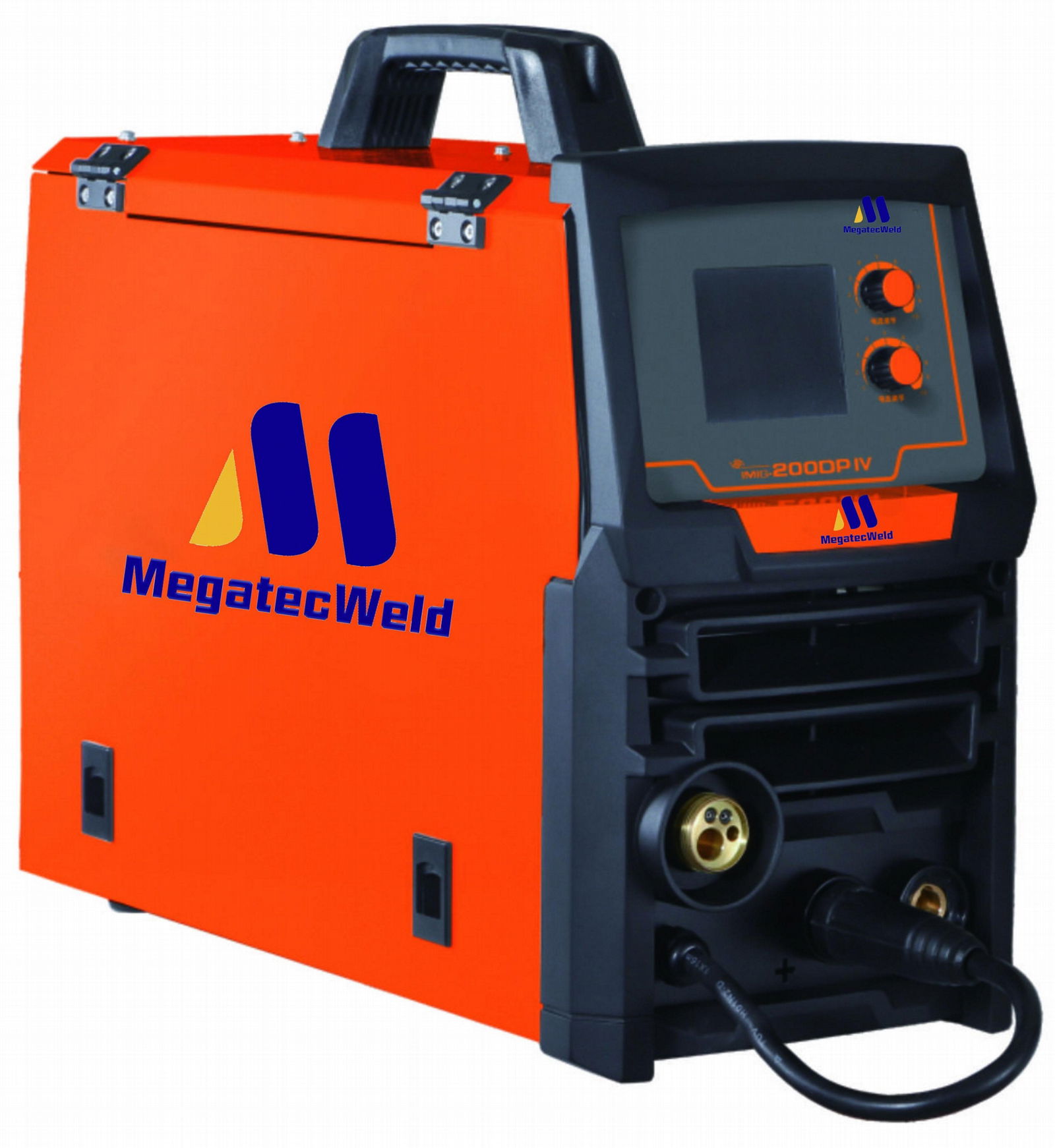 IMIG200DP LCD Screen MIG Welder Multiprocessing Low Spatter Aluminum Welding Mac