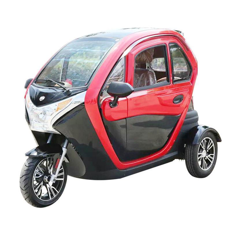 2022 2000w new EEC approval adults electric tricycle car with central lock 2