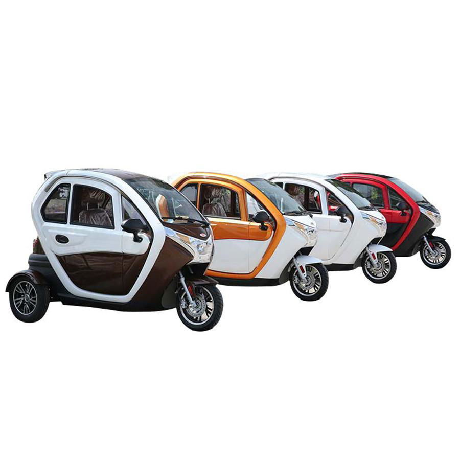 2022 2000w new EEC approval adults electric tricycle car with central lock 3