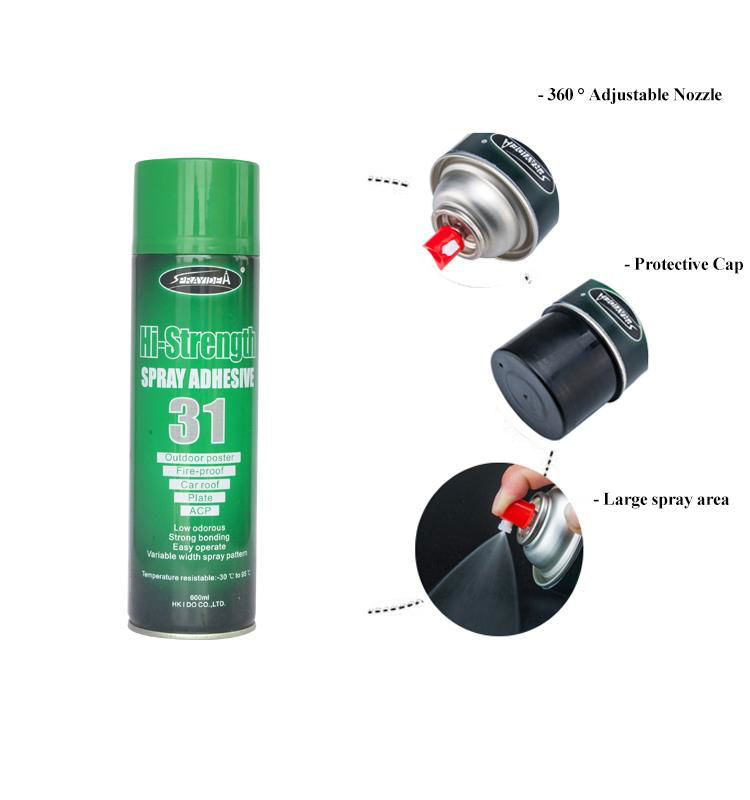 Sprayidea31 Hi-Strength Spray Adhesive 3