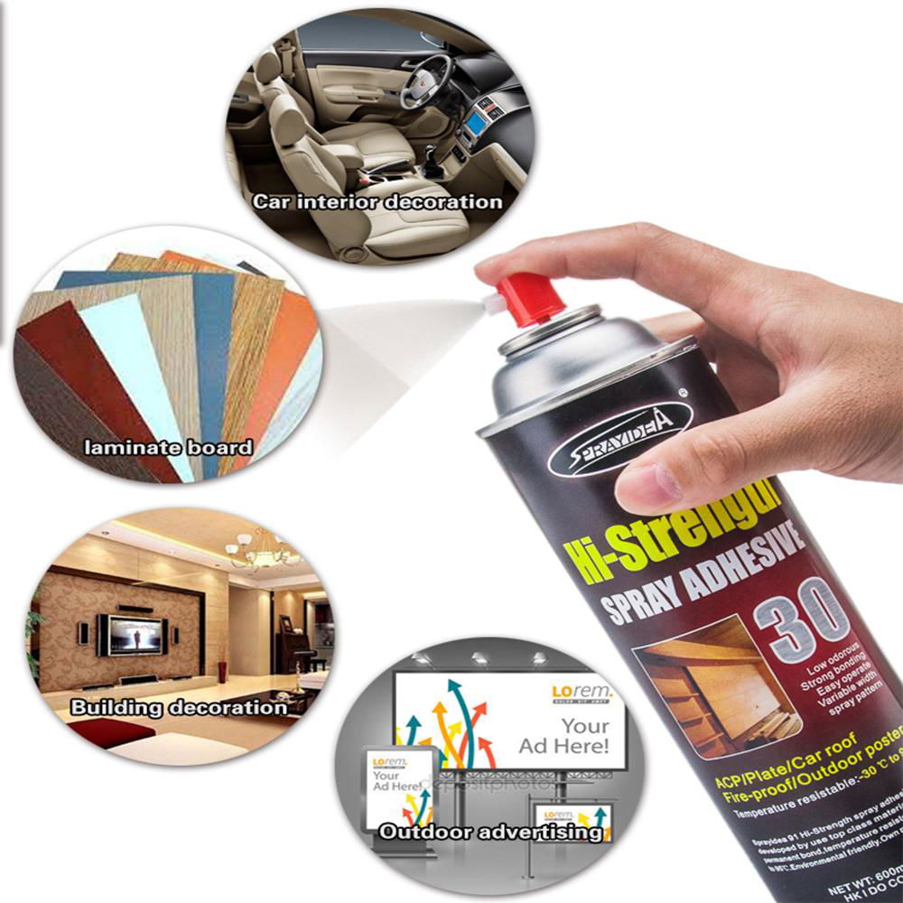 Low VOC Hi-Strength Spray Adhesive 4