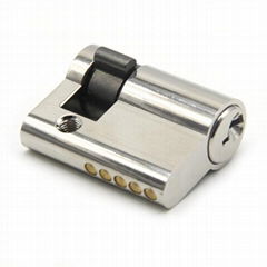 Half Open Lock Cylinder- Normal Key door lock cylinder